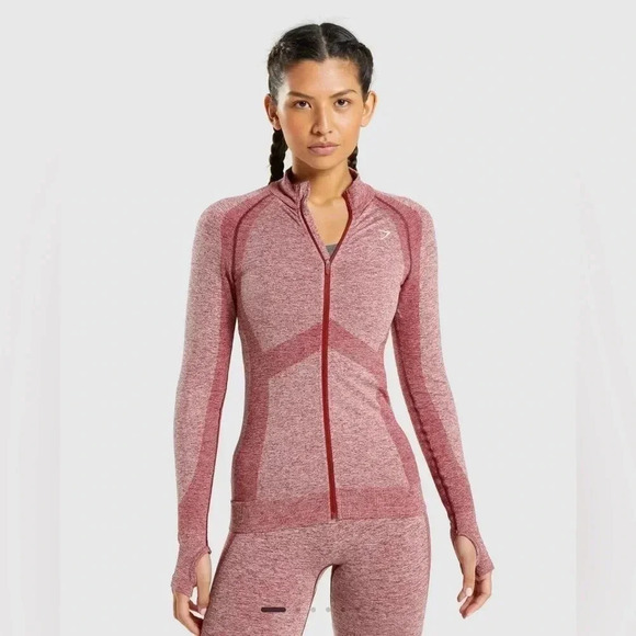 GYMSHARK FLEX ZIP THROUGH JACKET Sz Small - Picture 1 of 11